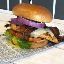 OH MY GRILL signature dishes Bone-In Tandoori Chicken Wings
The Chicken Bacon Swiss
The Wake N Bake